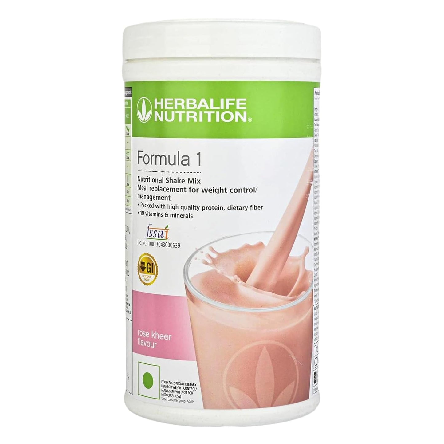 HERBALIFE FORMULA 1 ROSE & KHEER (500g) WITH SHAEMATE (500g) SET OF 2PCS * Nutrition Drink (2x0.5 kg, ROSE+SHAKEMATE* Flavored)