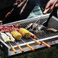 Barbecue Skewers – Pack of 12 Stainless Steel Tandoor Sticks | 13-Inch Strong Steel-Coated Grill Sticks for BBQ, Kebabs, and Grilling