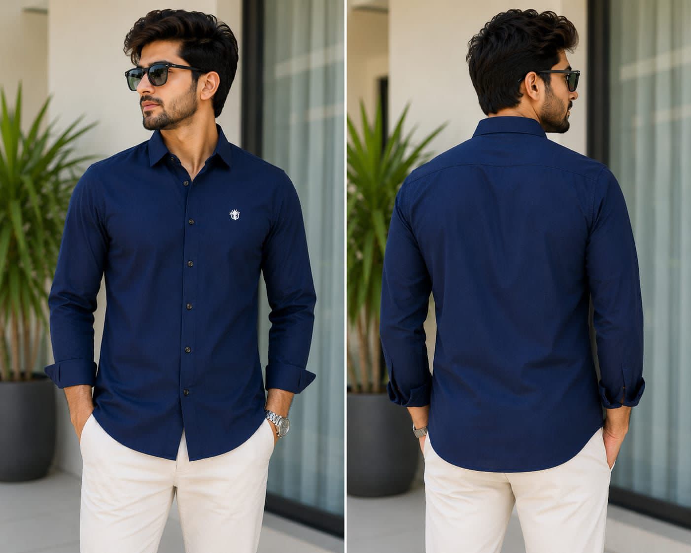 MEN'S EXCLUSIVE  COTTAN FABRIC  PROFESSIONAL WEAR  STYLISH FULLSLEEV SHIRT