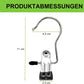 Heavy Duty Hanging Hooks Clips,New Boot Hangers for Closet, Laundry Hooks Hanging Clips Clothes Pins, Hat Pants Towel Clips Organizer for Home and Travel, Durable Hook Clips for Clothes