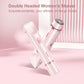 2025 New Bikini Trimmer for Women,Dermave Bikini Shaver,2-in-1 Electric Razors for Women (Pink)