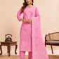 Presenting New NK Series High Quality  Top Fabric: Pure Cotton 100%  Work: Jacquard Work  Neck: Round Neck