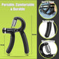 Polypropylene 5KG To 60KG Weight Adjustable Hight Quality Hand Gripper for Men & Women |Hand Grip|Finger Exerciser|Power Gripper|Hand Exerciser Equipment|Hand Strengtheners