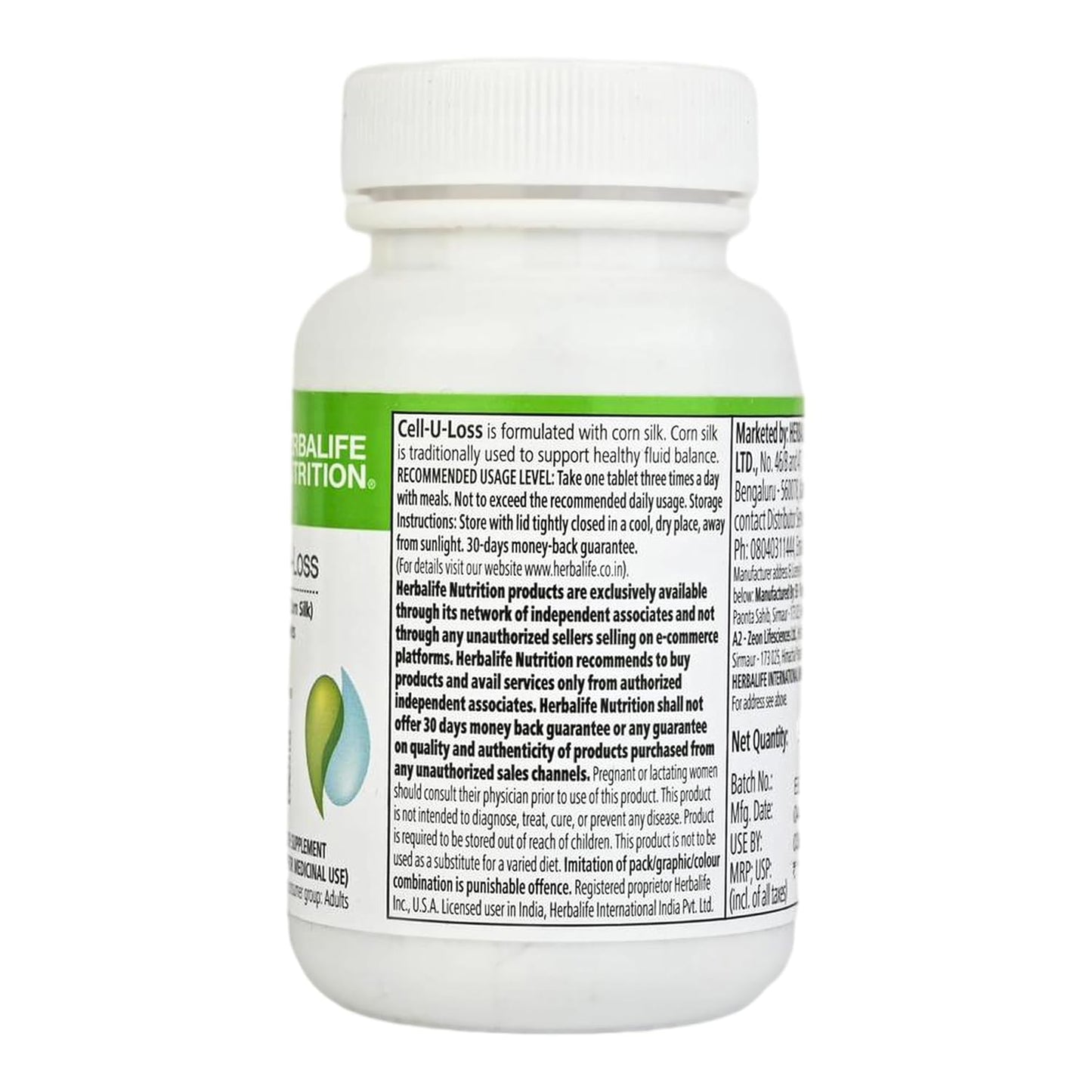 Herbalife Cell-U-Loss Health Supplment -Pack of 90 Tablets