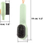 2 in 1 Brush Soap Dispensing Cleaning Brush with Handle Scrubbing Reusable Washing Shoe Brush for Shoes Clothes Cleaning