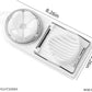 Kitchen Accessories Egg Slicer Chopper Stainless Steel Fruit Salad Cutter Egg Tools Manual Food Processors Kitchen Gadget