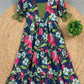 Ntroducing our latest  essential: the  Floral Dress. Crafted for comfort, this easy-breezy dress features a delightful  floral print. With a charming back knot detail and playful frill at the bottom, it’s perfect for sunny days