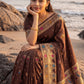VALLABHADHISH SAREE     CATELOG NO.: DD-074   Fabric: Banarasi Soft Silk Saree With Meenakari Work