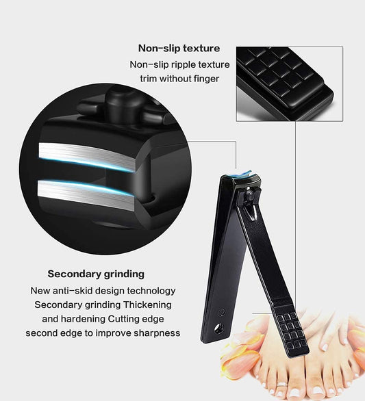 Homaxy - All-in-One Manicure Pedicure Kit for Women & Men – Stainless Steel Nail Cutter Set, Nail Clipper & Grooming Kit – Gift for Wife, Girlfriend, Mother, Sister – Birthday, Anniversary Gift Special