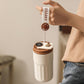 Travel Mug, Insulated Coffee Cup with Leakproof Lid,Vacuum Insulation Stainless Steel Reusable for Hot Cold Coffee, Non-Slip Protective Cover 12 Hours Vacuum Insulation - 420 ML- PCS 1