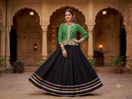NAVARATRI COLLECTION  Lehenga (Stitched)