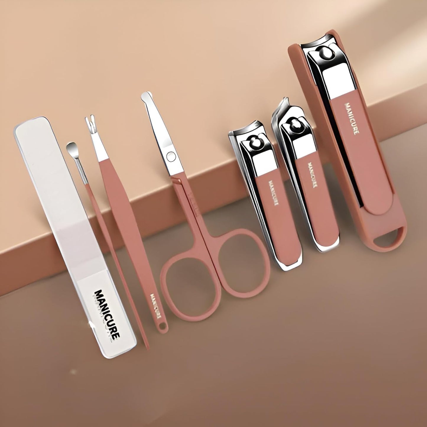 8 Pcs Manicure Set for Thick Nails, Nail Art Set, Ear Digger Spoon Personal Care Tool, Beauty Set Suitable for Professional Grooming Kits