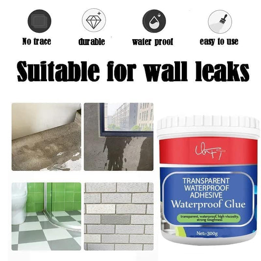 Waterproof Glue,Insulating Sealant,Transparent Repairing Leak Waterproof Adhesive,Super Strong Bonding Sealant Invisible Agent Adhesive