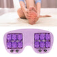 Foot Massager Roller for Pain Relief | Dual Foot Acupressure Massage Machine with Pressure Nodes & Metal Roller Balls | Relaxation for Home & Office.
