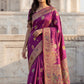 VALLABHADHISH SAREE  CATELOG NO.: DD-075   Fabric: Banarasi Soft Silk Saree With Meenakari Work