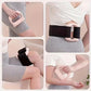 Massage Belt for Men and Women, Wireless Electric Fascia Ring with Heat Therapy, 3 Massage Modes, 5 Power Levels, LED Indicator and Adjustable Body Strap