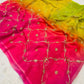 New launching booking fast Fabric - original thakur ji Georgette  Spray print Sequence work