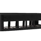 Plastic Self Adhesive Bathroom Shelf, Bathroom Organizer Shelf, Wall Mount Bathroom Accessories, Multipurpose Wall Holder Bathroom Storage Rack Box (Pack of 1) (Black)