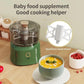 Mini Food Processor, 350ml, Portable Small Food Chopper, Garlic Chopper, Onion Chopper, Meat Mincer, Garlic Press, Multicolour