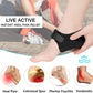 Belanto Heel Pain Relief Pad, 1 Pair Plantar Fasciitis Heels Support Cushion Pads for Ankle Pain, Heel Spur Shoe Insert for Men & Women, Heel Protector Cups for Pain & Achilles Tendonitis