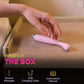 Body Electric Massager for Pain Relief, Stress Relaxation Waterproof, Flexible, Medical Grade Silicone,10 Speeds Multi Color
