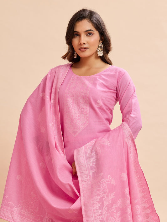 Presenting New NK Series High Quality  Top Fabric: Pure Cotton 100%  Work: Jacquard Work  Neck: Round Neck