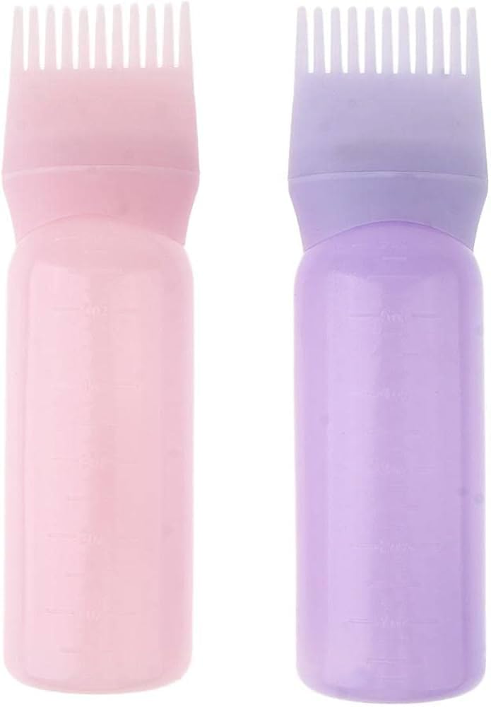 1Pc's Hair Dye Bottle Brush Shampoo Hair Colour Oil Comb Applicator Tool Root Comb Applicator Bottle.(Pack of 01)