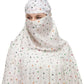 SCARF Pure Cotton Soft & Breathable Sun Protection White Plain Scaff| Universal Size | For Girl & Women