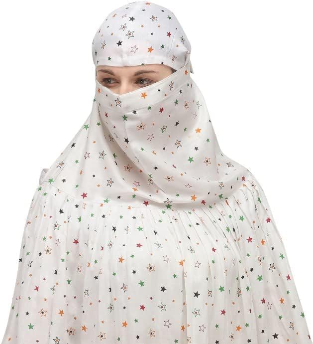 SCARF Pure Cotton Soft & Breathable Sun Protection White Plain Scaff| Universal Size | For Girl & Women