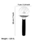 Klick N Shop Pizza Cutter for Kitchen Premium Pizza Cutter Steel Wheel with Ergonomic Non Slip Handle Sandwich Slicer for Roti Paratha Chapati Brownie Home Baking Pack of 1