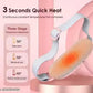 Period Cramp Relief Massager & Heating Pad for Cramps Portable Cordless Periods Machine 3-Temp. 3-Massage Mode Fast Menstrual Pain Device Women