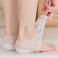 Invisible Height Lift Half Socks, Hidden Height Increase Shoe Inserts Insoles, Inner Heightening Bionic Heel Socks with Silicone Gel for Interview and Physical Examination