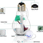 GELON 400ml Colorful USB LED Night Light Bulb Mini Humidifier Micro Spray Hydrating Desktop Cool Mist Maker Automatic Shut-Off Air Purifier for Home, Office, Bedroom