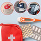 First Aid Bag,Empty First Aid Pouch,Mini Portable Medical Bag for Outdoor Camping Hiking Travel Emergency,Multifunction Emergency Medicine Storage Bag-7x5 inch (Blue, 2)