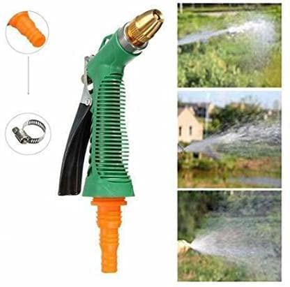 ZoomstoreA High Pressure Brass Hose Nozzle Adjustable Water Spray gun for car Motorbike Spray Gun