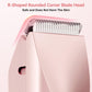 Portable Women’s Electric Shaver & Trimmer – Dual Head Hair Remover for Face, Bikini, Underarms & Legs, USB Type-C Rechargeable, Painless, Waterproof, Pink