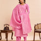 Presenting New NK Series High Quality  Top Fabric: Pure Cotton 100%  Work: Jacquard Work  Neck: Round Neck
