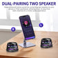 G200 Magnetic Bluetooth Speaker with RGB Light - Portable Mini Bluetooth Speaker, Full-Range Stereo Sound for 7H Playtime, Game Mode, Perfect Teen Gift for Outdoor Adventure Party