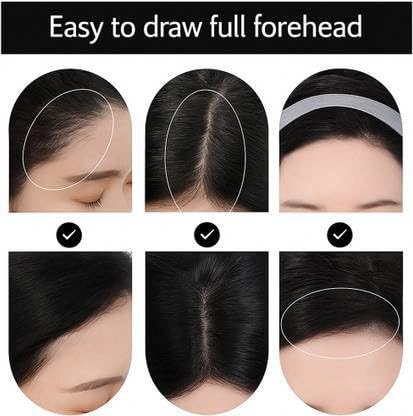 Hair Root Touch Up Powder for Thinning Hair | Instant Hair Loss Concealer & Scalp Shadow | Grey Hair Coverage Powder Waterproof & Sweat Resistant | Black Hair (4 Gm)