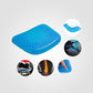 B W Egg-Seater Gel Honeycomb Seat Cushion, Ergonomic Orthopedic Support, Blue Cooling Pad with Non-Slip Cover for Office Chair, Car, Wheelchair.