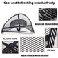 Car Back Rest with Lumbar Support Mesh Cushion Pad,Universal Back Lumbar Support for Chair Back Rest Cushions Ergonomic Seat Lumber Back Correction for Comfortable Seating Medical & Supports
