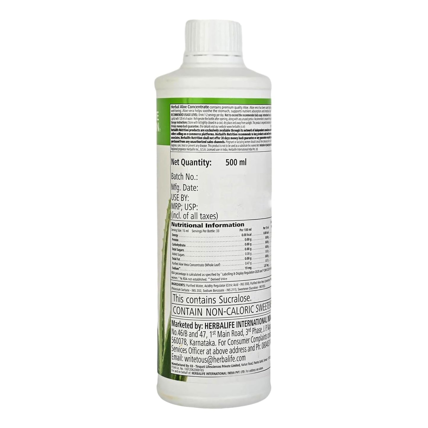 Herbalife HN Herbal Aloe Concentrate, 500 ml liquid