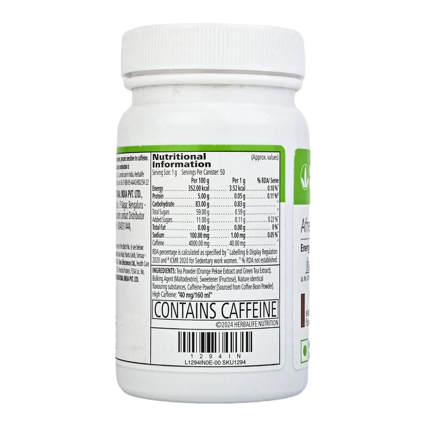 Herbalife Afresh Energy Drink Mix Elaichi Flavor-50g (1)