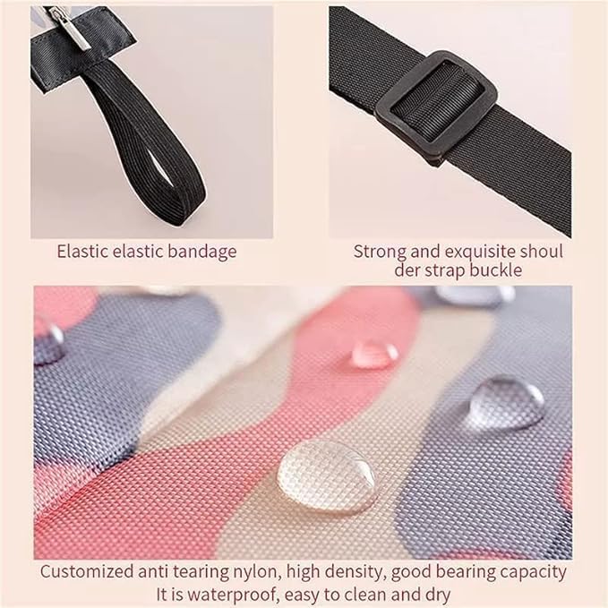 black sparrow Portable Foldable Shopping Bag Large Capacity Multipurpose Storage Bag Sports Travel Shoulder Bag