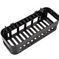 Plastic Self Adhesive Bathroom Shelf, Bathroom Organizer Shelf, Wall Mount Bathroom Accessories, Multipurpose Wall Holder Bathroom Storage Rack Box (Pack of 1) (Black)