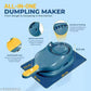 2 in 1 Ghujia & Momo Maker | Dumpling & Gujiya Mould | Manual Snack Maker for Momos, Gujiya & Dumplings | Easy Press Kitchen Tool / MULTICOLOR