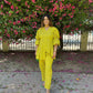 THIS SUMMER SEASON WEAR TRENDY CO-ORD SET WITH EMBROIDERY WORK