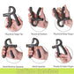 Polypropylene 5KG To 60KG Weight Adjustable Hight Quality Hand Gripper for Men & Women |Hand Grip|Finger Exerciser|Power Gripper|Hand Exerciser Equipment|Hand Strengtheners