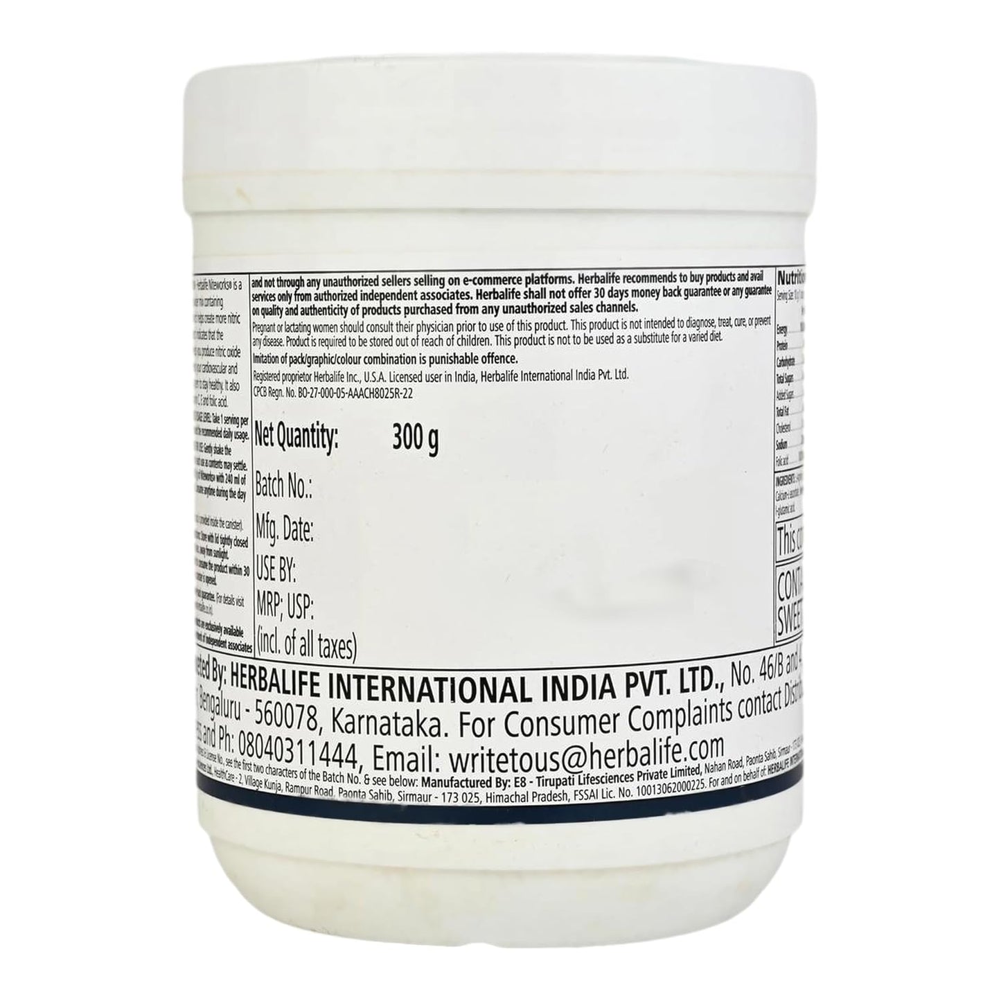 Herbalife Pack of Niteworks Ll-Argininie Powder - Lemon Flavour