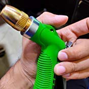 ZoomstoreA High Pressure Brass Hose Nozzle Adjustable Water Spray gun for car Motorbike Spray Gun